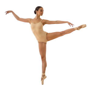 Capezio Nude Cami Leotard TB49C Women’s Medium NWT Ballet Dance